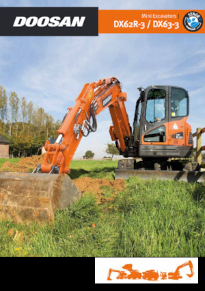 Lánctalpas kotrók Doosan DX63-3