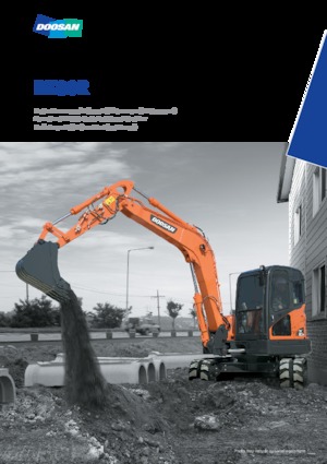 Lánctalpas kotrók Doosan DX80R