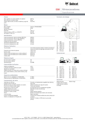 Lánctalpas kotrók Bobcat E 80