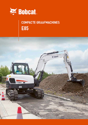 Lánctalpas kotrók Bobcat E85
