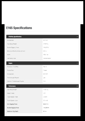 Lánctalpas kotrók Bobcat E165
