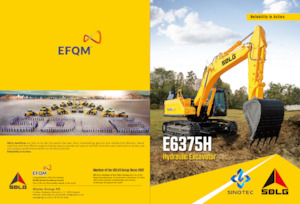 Lánctalpas kotrók SDLG E6375H