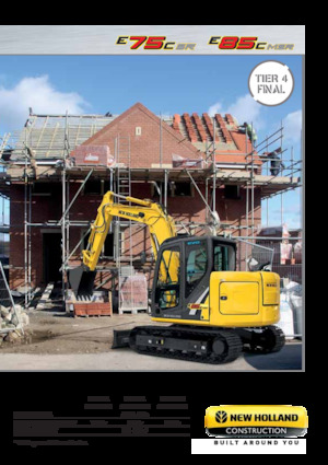 Lánctalpas kotrók New Holland E75C SR LC