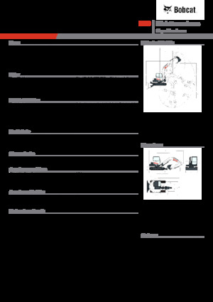 Lánctalpas kotrók Bobcat E88