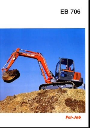 Lánctalpas kotrók Pel-Job EB 706 CV **