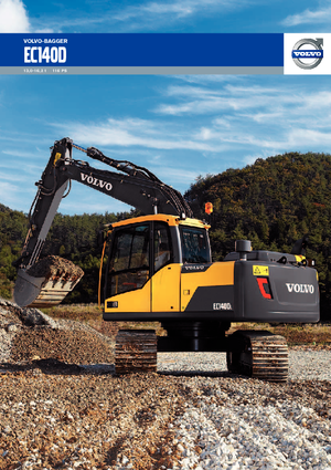 Lánctalpas kotrók Volvo EC140DL