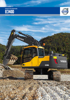 Lánctalpas kotrók Volvo EC140DL