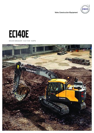 Lánctalpas kotrók Volvo EC140ELM