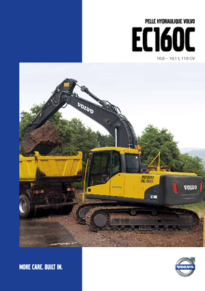 Lánctalpas kotrók Volvo EC160CNL