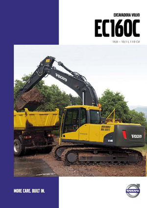 Lánctalpas kotrók Volvo EC160CNL