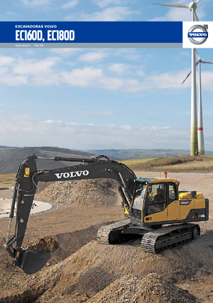 Lánctalpas kotrók Volvo EC160DL