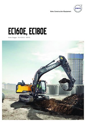 Lánctalpas kotrók Volvo EC160EL