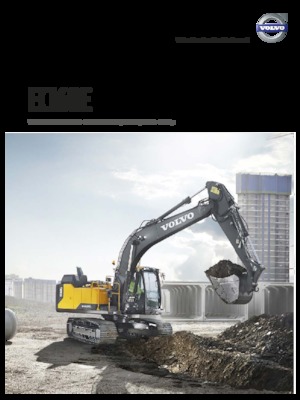 Lánctalpas kotrók Volvo EC160ENL