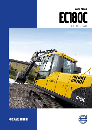 Lánctalpas kotrók Volvo EC180CL