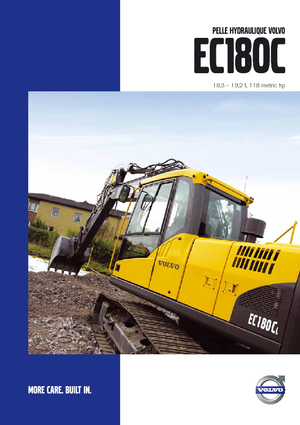Lánctalpas kotrók Volvo EC180CL