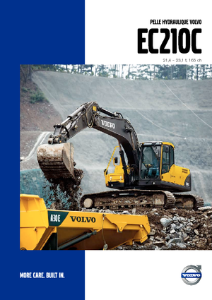 Lánctalpas kotrók Volvo EC210CN