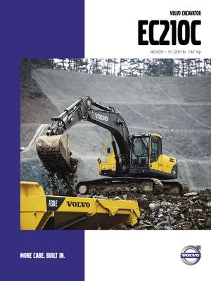 Lánctalpas kotrók Volvo EC210CL