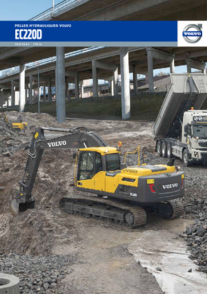 Lánctalpas kotrók Volvo EC220DL