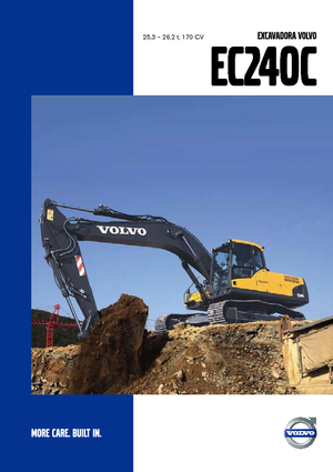 Lánctalpas kotrók Volvo EC240CL
