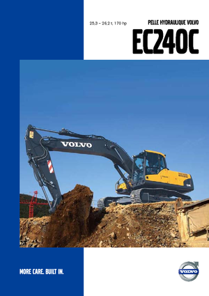 Lánctalpas kotrók Volvo EC240CL