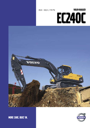 Lánctalpas kotrók Volvo EC240CL