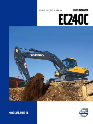 Lánctalpas kotrók Volvo EC240CL