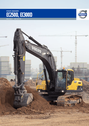 Lánctalpas kotrók Volvo EC300DL