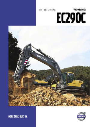 Lánctalpas kotrók Volvo EC290CL