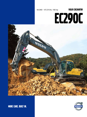 Lánctalpas kotrók Volvo EC290CL