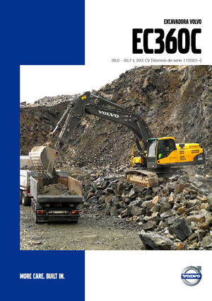 Lánctalpas kotrók Volvo EC360CL