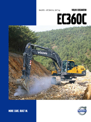Lánctalpas kotrók Volvo EC360CHR
