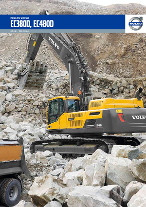 Lánctalpas kotrók Volvo EC380DL