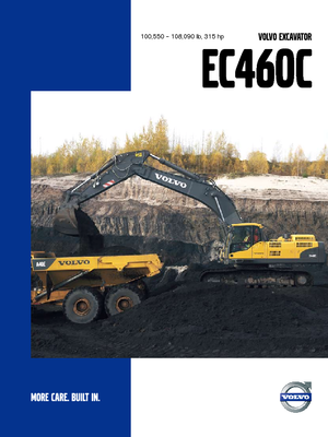 Lánctalpas kotrók Volvo EC460CL