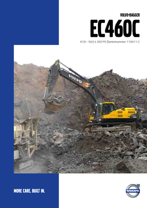 Lánctalpas kotrók Volvo EC460CLD