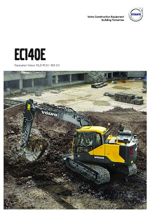 Lánctalpas kotrók Volvo EC140ELM