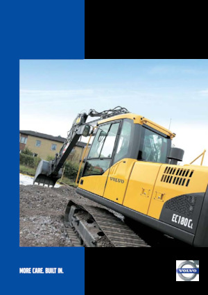 Lánctalpas kotrók Volvo EC180C