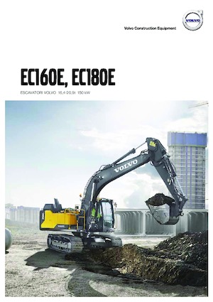 Lánctalpas kotrók Volvo EC180EL