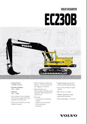 Lánctalpas kotrók Volvo EC230B