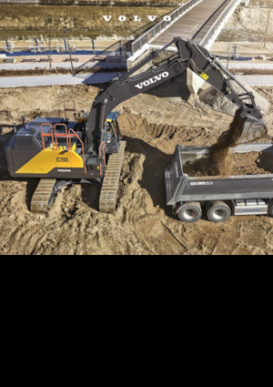 Lánctalpas kotrók Volvo EC250EL Hybrid
