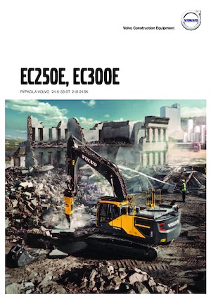 Lánctalpas kotrók Volvo EC250EL