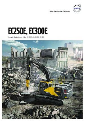 Lánctalpas kotrók Volvo EC250EL
