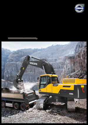 Lánctalpas kotrók Volvo EC350DL