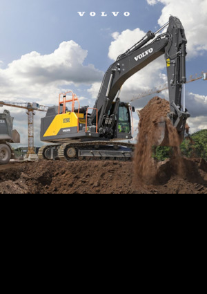 Lánctalpas kotrók Volvo EC350ENL Hybrid