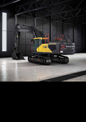 Lánctalpas kotrók Volvo EC360F L Hybrid