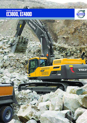 Lánctalpas kotrók Volvo EC380DL