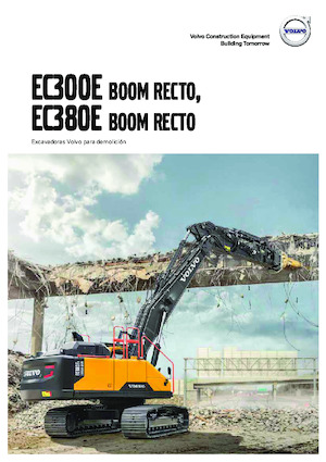 Lánctalpas kotrók Volvo EC300EN Straight boom
