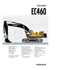 Lánctalpas kotrók Volvo EC460