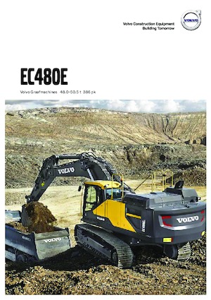 Lánctalpas kotrók Volvo EC480EL