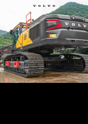 Lánctalpas kotrók Volvo EC500 High Reach