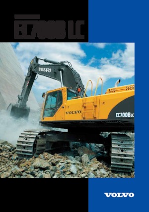 Lánctalpas kotrók Volvo EC700BLC